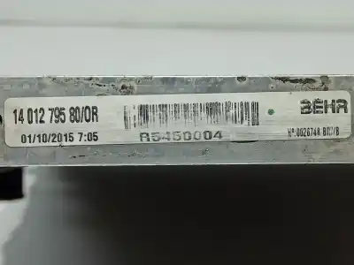 Second-hand car spare part water radiator for citroen jumpy hdi 125 fap 27 l1h1 fugón oem iam references 1330q7 1401279580 1691073880