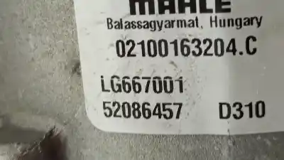 Автозапчастина б/у компресор кондиционера для fiat 500 x (334) city cross посилання на oem iam 52086457  lg667001