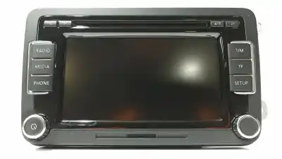 Pièce détachée automobile d'occasion ÉCRAN MULTIFONCTIONS pour VOLKSWAGEN GOLF VI (5K1)  Références OEM IAM 3C8035195  3C8057195X