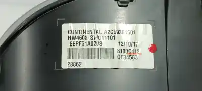Second-hand car spare part dashboard for mitsubishi eclipse cross basis oem iam references 8100c412  