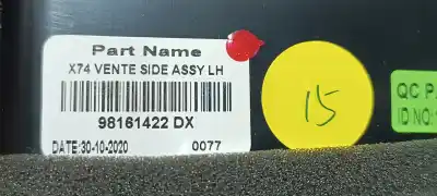 Автозапчастина б/у аератор для ds 7 crossback be chic посилання на oem iam 98161422dx  