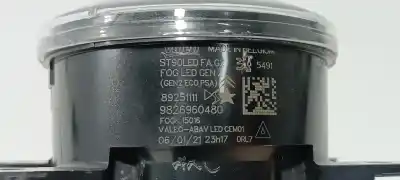 Автозапчасти б/у правая противотуманная фара за ds 7 crossback be chic ссылки oem iam 9811333380  9826960480
