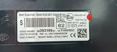 Автозапчасти б/у электронный модуль за ds 7 crossback be chic ссылки oem iam 9839316980  9847654980