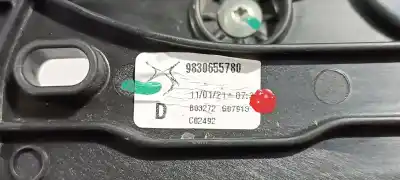 Автозапчасти б/у регулятор стекла переднего правого за ds 7 crossback be chic ссылки oem iam 9830655780 9829510580 / 9830655780 9819520080