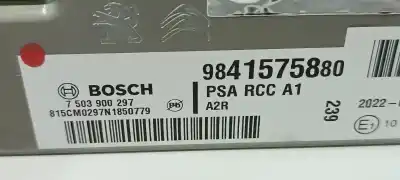 Second-hand car spare part gps navigation system for peugeot 208 (p2) e-allure pack oem iam references 9841575880  7503900297