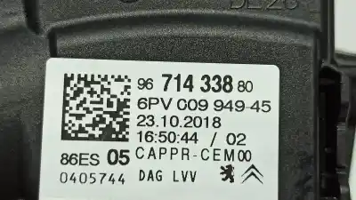 Second-hand car spare part potentiometer for peugeot 2008 (p1) allure oem iam references 1601cx  9671433880