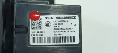 Автозапчасти б/у рычаг переключения передач за peugeot 208 (p2) e-allure pack ссылки oem iam 98440965zd  