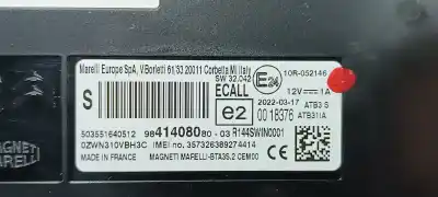 Second-hand car spare part electronic module for peugeot 208 (p2) (e-) gt oem iam references 9841408080 503551640512 9847654980