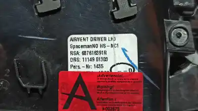 Автозапчастина б/у аератор для renault captur ii experience посилання на oem iam 687616391r  1114901303