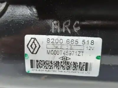 Peça sobressalente para automóvel em segunda mão motor de arranque por renault scenic ii authentique referências oem iam 8200665518 8200538751 / m000t45971zt 7711368839