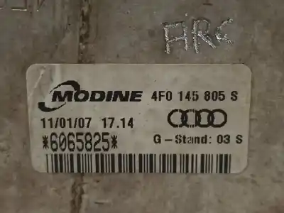 Автозапчастина б/у інтеркулер для audi a6 avant (4f5) 2.0 tdi посилання на oem iam 4f0145805s  4f0145805ad