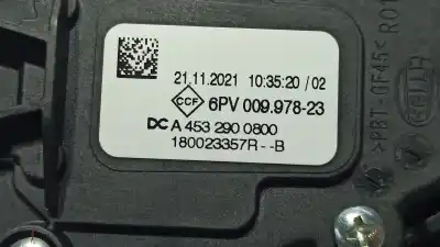 Автозапчастина б/у педальний потенціометр для smart fortwo coupe electric drive / eq pull&bear (453.391) посилання на oem iam a4532900800 6pv00997823 180023357r