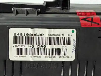 Peça sobressalente para automóvel em segunda mão quadrante por renault scenic iii dynamique referências oem iam 248108063r  248100072r