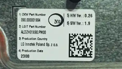 Автозапчасти б/у электронный модуль за citroen c5 aircross live pack ссылки oem iam 1686455680  090000001904