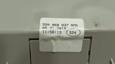 Recambio de automóvil de segunda mano de luz interior para volkswagen tiguan sport 4motion bmt referencias oem iam 5g0868837  5g0868837rm5
