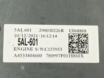 Second-hand car spare part complete engine for smart fortwo coupe 799 cc oem iam references a4533405100 290030226r a4533401800