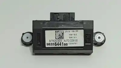 Автозапчастина б/у електронний модуль для citroen c5 aircross feel посилання на oem iam 9833644180