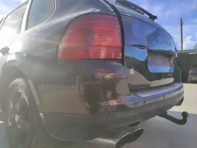 Автозапчастина б/у задній бампер для porsche cayenne (typ 9pa) s посилання на oem iam 95550541102 95550552104 / 95550552100g2x 95550541102g2x