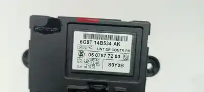 Second-hand car spare part central locking pump for ford s-max (ca1) trend oem iam references 6g9t14b534ak  0507877200