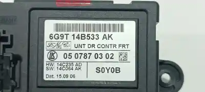 Second-hand car spare part central locking pump for ford s-max (ca1) trend oem iam references 6g9t14b533ak  0507870302