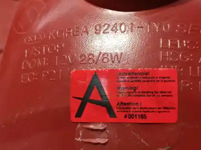 Second-hand car spare part left tailgate light for kia picanto concept oem iam references 924011y010  92401-1y010