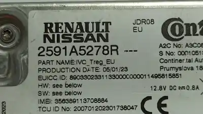Автозапчастина б/у електронний модуль для renault express van посилання на oem iam 2591a5278r  a3c0888950500