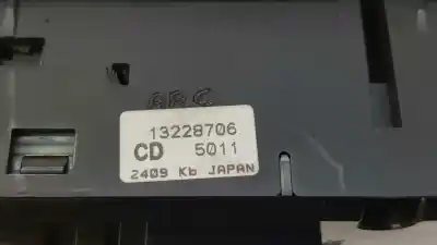 Second-hand car spare part left front power window switch for opel zafira b cosmo oem iam references 13228706 13228879 13215152