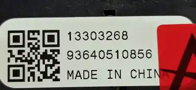 Second-hand car spare part indicator switch for opel astra j lim. enjoy oem iam references 13303268  20941129