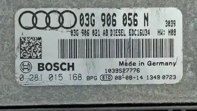 Second-hand car spare part ecu engine control for audi a3 (8p) 1.9 tdi oem iam references 03g906056n  03g906056n8pc
