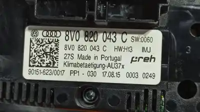 Автозапчасти б/у климат-контроль за audi a3 (8v) ambition ссылки oem iam 8v0820043c  90151623