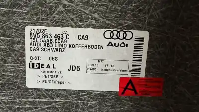 Автозапчастина б/у оббівка багажника для audi a3 (8v) ambition посилання на oem iam 8v5863463c 8v5863463gca9 8v5863463cca9