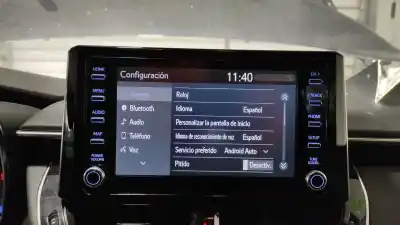 Second-hand car spare part gps navigation system for toyota corolla (e21) hybrid active oem iam references 8614002c41  