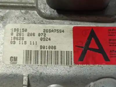 Second-hand car spare part ecu engine control for opel corsa c club oem iam references 9164475  0261206072