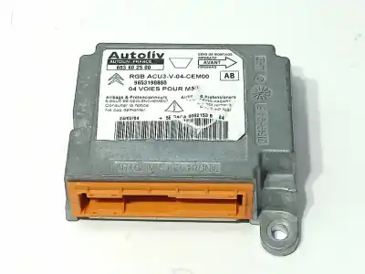 Автозапчастина б/у блок управління подушками безпеки для PEUGEOT PARTNER (S2) Combiespace Посилання на OEM IAM 9653190880  603602500