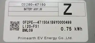 Pezzo di ricambio per auto di seconda mano batteria per toyota corolla (e21) hybrid active riferimenti oem iam g951047121 g928047150 g9280-47150 / g928047150