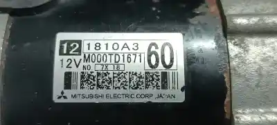 Second-hand car spare part starter motor for mitsubishi eclipse cross basis oem iam references 1810a360  