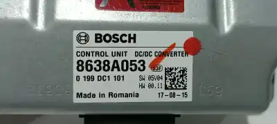 Pezzo di ricambio per auto di seconda mano modulo elettronico per mitsubishi eclipse cross basis riferimenti oem iam 8638a053  0199dc1101