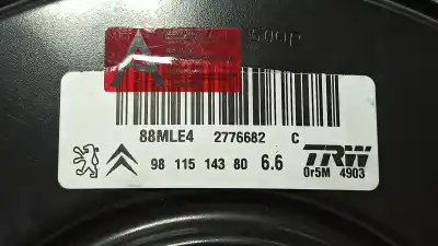 Peça sobressalente para automóvel em segunda mão servo freio por citroen c3 elle referências oem iam 1609894980 88mle4 9811514380