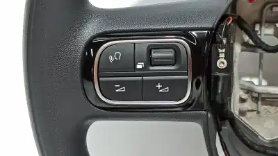Second-hand car spare part steering wheel for citroen c3 elle oem iam references 98164325zd  98123147xu