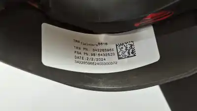 Second-hand car spare part steering wheel for citroen c3 elle oem iam references 98164325zd  98123147xu