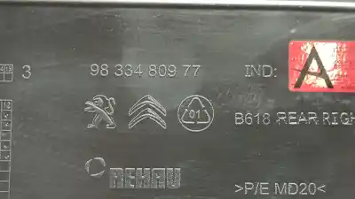 Peça sobressalente para automóvel em segunda mão moldagem por citroen c3 elle referências oem iam 98334809xt  