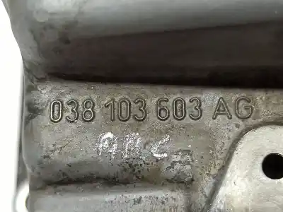 Second-hand car spare part sump for seat leon (1p1) reference oem iam references 038103603ag   Second-hand car spare part sump for seat leon (1p1) reference oem iam references 038103603ag