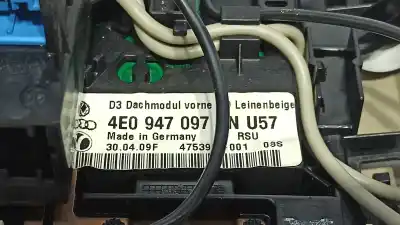 Автозапчастина б/у внутрішне світло для audi a8 (4e2) 3.2 посилання на oem iam 4e0907135a  4e0947097