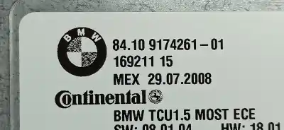 Pezzo di ricambio per auto di seconda mano impianto audio / radio cd per bmw x5 (e70) 3.0d riferimenti oem iam 84109193857  84109219824
