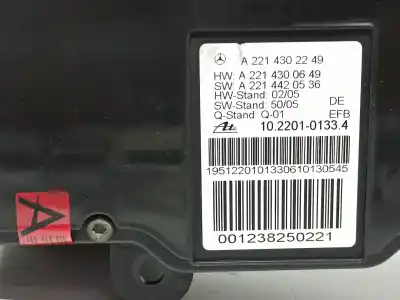Peça sobressalente para automóvel em segunda mão travão de estacionamento elétrico por mercedes clase s (w221) berlina 320 / 350 cdi (221.022) referências oem iam a2214301249 a2214302349 a2214301649