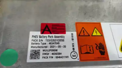 Автозапчасти б/у аккумулятор за jeep compass ii 4xe sport 13 gse t4 ссылки oem iam 46347049  68484317ar Автозапчасти б/у аккумулятор за jeep compass ii 4xe sport 13 gse t4 ссылки oem iam 46347049  68484317ar