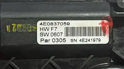 Автозапчастина б/у передній правий центральний замок для audi a8 (4e2) 3.2 посилання на oem iam 4e0837059  