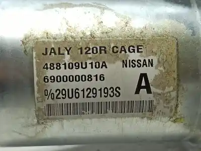 Peça sobressalente para automóvel em segunda mão coluna de direcção por nissan note (e11e) acenta referências oem iam 488109u10a 48820bh00a 285009u02a