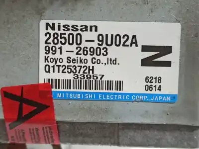 Peça sobressalente para automóvel em segunda mão coluna de direcção por nissan note (e11e) acenta referências oem iam 488109u10a 48820bh00a 285009u02a