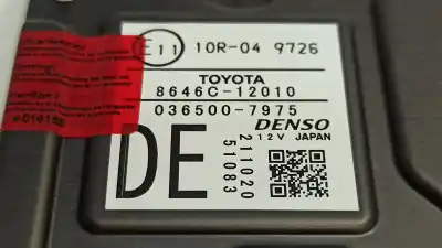 Second-hand car spare part camera for toyota corolla (e21) hybrid active oem iam references 8646c12010 036500-7975 8646c-12010